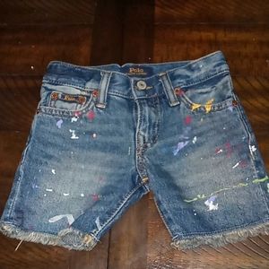 2T Baby polo shorts